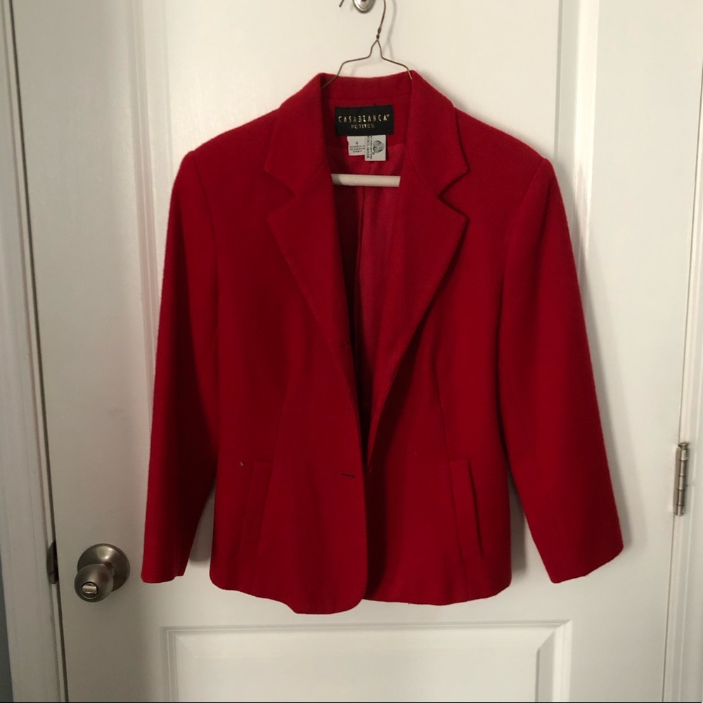 Red Blazer